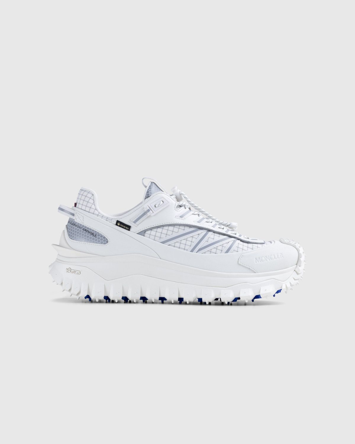 Moncler white store shoes